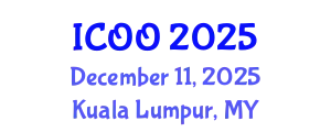 International Conference on Ophthalmology and Optometry (ICOO) December 11, 2025 - Kuala Lumpur, Malaysia