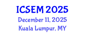 International Conference on Statistics, Econometrics and Mathematics (ICSEM) December 11, 2025 - Kuala Lumpur, Malaysia