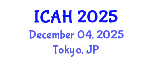 International Conference on Aerodynamics and Hydrodynamics (ICAH) December 04, 2025 - Tokyo, Japan