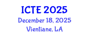 International Conference on Textile Engineering (ICTE) December 18, 2025 - Vientiane, Laos