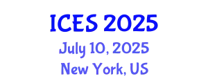 International Conference on Educational Sciences (ICES) July 10, 2025 - New York, United States