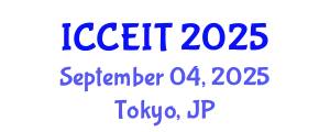 International Conference on Computer Engineering and Information Technology (ICCEIT) September 04, 2025 - Tokyo, Japan