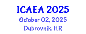 International Conference on Agricultural Engineering and Agroecology (ICAEA) October 02, 2025 - Dubrovnik, Croatia