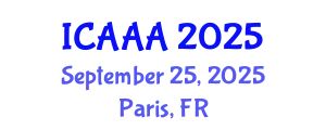 International Conference on Applied Aerodynamics and Aeromechanics (ICAAA) September 25, 2025 - Paris, France