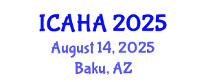 International Conference on Alternative Healthcare and Acupuncture (ICAHA) August 14, 2025 - Baku, Azerbaijan