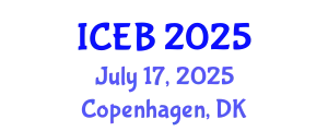 International Conference on Ecosystems and Biodiversity (ICEB) July 17, 2025 - Copenhagen, Denmark