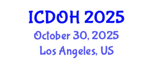 International Conference on Dentistry and Oral Health (ICDOH) October 30, 2025 - Los Angeles, United States