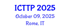 International Conference on Trauma: Theory and Practice (ICTTP) October 09, 2025 - Rome, Italy