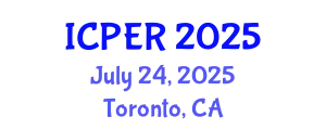 International Conference on Philosophy, Ethics and Religion (ICPER) July 24, 2025 - Toronto, Canada