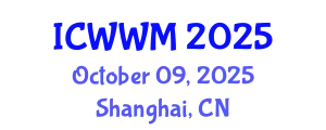 International Conference on Wastewater and Water Management (ICWWM) October 09, 2025 - Shanghai, China