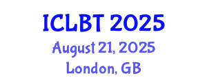 International Conference on Lithium Battery Technology (ICLBT) August 21, 2025 - London, United Kingdom