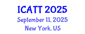 International Conference on Addiction Treatment and Therapy (ICATT) September 11, 2025 - New York, United States