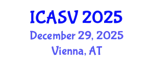 International Conference on Animal Sciences and Veterinary (ICASV) December 29, 2025 - Vienna, Austria