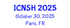 International Conference on Nursing Science and Healthcare (ICNSH) October 30, 2025 - Paris, France