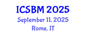 International Conference on Shark Biology and Management (ICSBM) September 11, 2025 - Rome, Italy