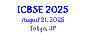 International Conference on Building Science and Engineering (ICBSE) August 21, 2025 - Tokyo, Japan