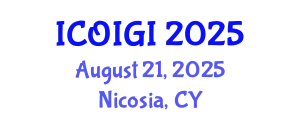 International Conference on Offshore Oil and Gas Industry (ICOIGI) August 21, 2025 - Nicosia, Cyprus