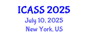International Conference on Astronomy and Space Sciences (ICASS) July 10, 2025 - New York, United States