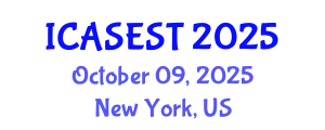 International Conference on Advances in Sports Engineering and Sports Technology (ICASEST) October 09, 2025 - New York, United States