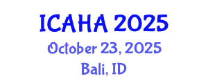 International Conference on Alternative Healthcare and Acupuncture (ICAHA) October 23, 2025 - Bali, Indonesia