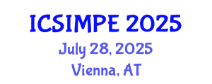 International Conference on Sports Injury Management and Performance Enhancement (ICSIMPE) July 28, 2025 - Vienna, Austria