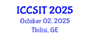 International Conference on Computer Science and Information Technology (ICCSIT) October 02, 2025 - Tbilisi, Georgia