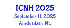 International Conference on Nursing and Healthcare (ICNH) September 11, 2025 - Amsterdam, Netherlands