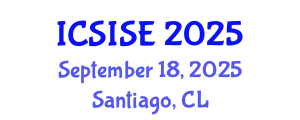 International Conference on Signal and Imaging Systems Engineering (ICSISE) September 18, 2025 - Santiago, Chile
