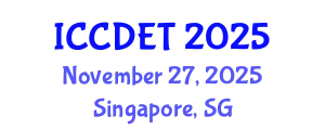 International Conference on Computer Design Engineering and Technology (ICCDET) November 27, 2025 - Singapore, Singapore