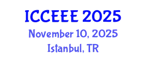 International Conference on Computing, Electrical and Electronic Engineering (ICCEEE) November 10, 2025 - Istanbul, Turkey