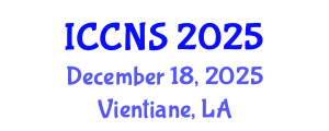International Conference on Cryptography and Network Security (ICCNS) December 18, 2025 - Vientiane, Laos
