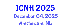 International Conference on Nursing and Healthcare (ICNH) December 04, 2025 - Amsterdam, Netherlands