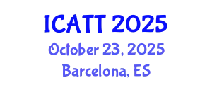 International Conference on Addiction Treatment and Therapy (ICATT) October 23, 2025 - Barcelona, Spain