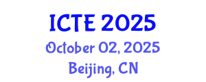 International Conference on Textile Engineering (ICTE) October 02, 2025 - Beijing, China