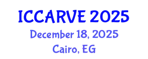 International Conference on Control, Automation, Robotics and Vision Engineering (ICCARVE) December 18, 2025 - Cairo, Egypt