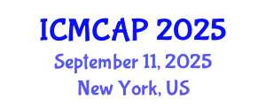International Conference on Meteorology, Climatology and Atmospheric Physics (ICMCAP) September 11, 2025 - New York, United States