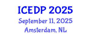 International Conference on Educational and Developmental Psychology (ICEDP) September 11, 2025 - Amsterdam, Netherlands