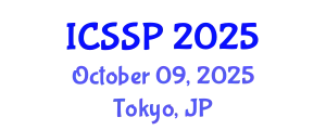 International Conference on Social Science and Psychology (ICSSP) October 09, 2025 - Tokyo, Japan