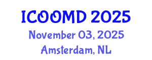 International Conference on Osteoporosis, Osteoarthritis and Musculoskeletal Diseases (ICOOMD) November 03, 2025 - Amsterdam, Netherlands