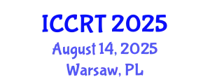 International Conference on Comparative Religion and Theology (ICCRT) August 14, 2025 - Warsaw, Poland
