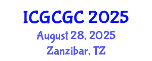 International Conference on Geopolymer Cement and Geopolymer Concrete (ICGCGC) August 28, 2025 - Zanzibar, Tanzania