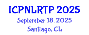 International Conference on Play-Based Learning, Rough and Tumble Play (ICPNLRTP) September 18, 2025 - Santiago, Chile