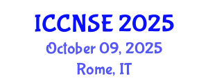 International Conference on Cognitive and Neural Systems Engineering (ICCNSE) October 09, 2025 - Rome, Italy