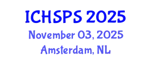 International Conference on Humanities, Social and Political Sciences (ICHSPS) November 03, 2025 - Amsterdam, Netherlands