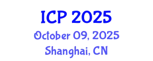 International Conference on Physics (ICP) October 09, 2025 - Shanghai, China