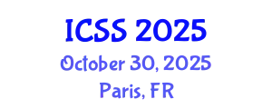 International Conference on Sports Science (ICSS) October 30, 2025 - Paris, France