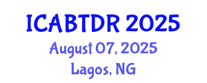 International Conference on Advanced Building Technologies and Disaster Reduction (ICABTDR) August 07, 2025 - Lagos, Nigeria