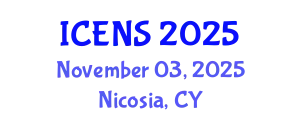 International Conference on Engineering and Natural Sciences (ICENS) November 03, 2025 - Nicosia, Cyprus