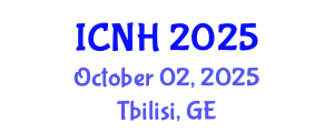International Conference on Nursing and Healthcare (ICNH) October 02, 2025 - Tbilisi, Georgia