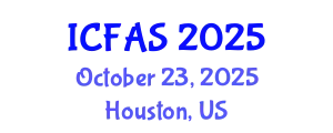 International Conference on Fisheries and Aquatic Sciences (ICFAS) October 23, 2025 - Houston, United States